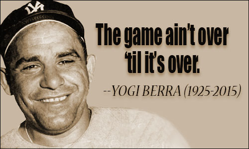 Yogi Berra quote