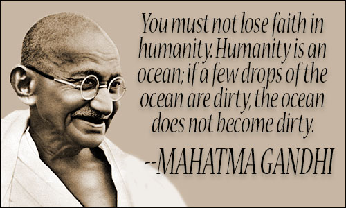 Mahatma Gandhi quote