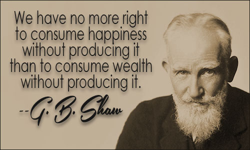 George Bernard Shaw quote