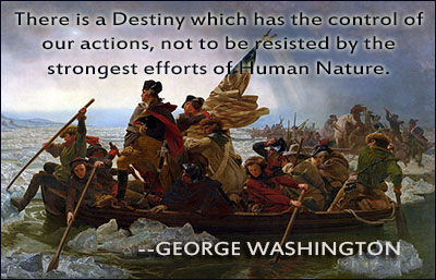 There is a Destiny which has the control of our actions, not to be resisted by the strongest efforts of Human Nature.